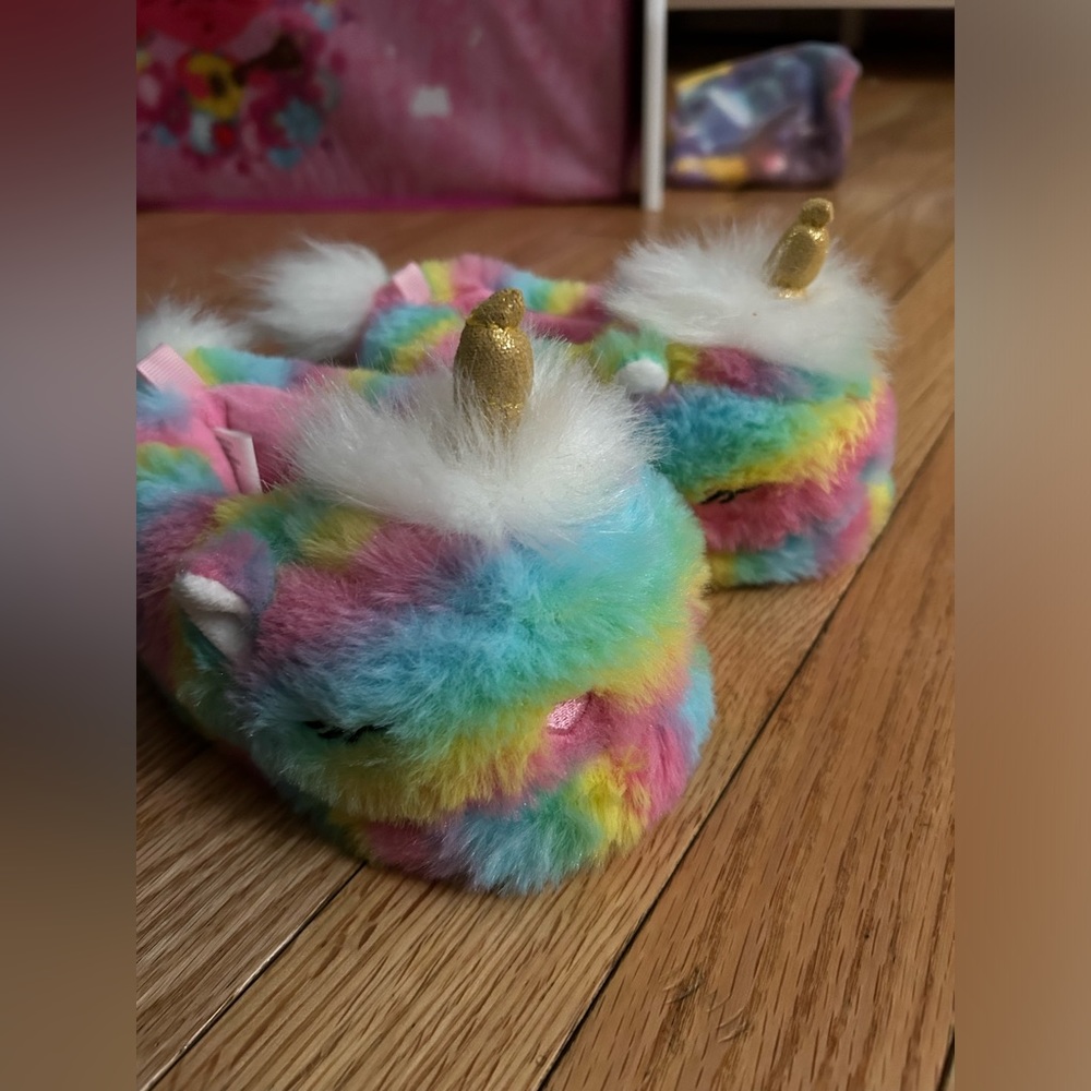 Toddler Unicorn Slippers